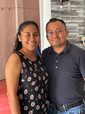 Jorge Carmona and wife, Ana