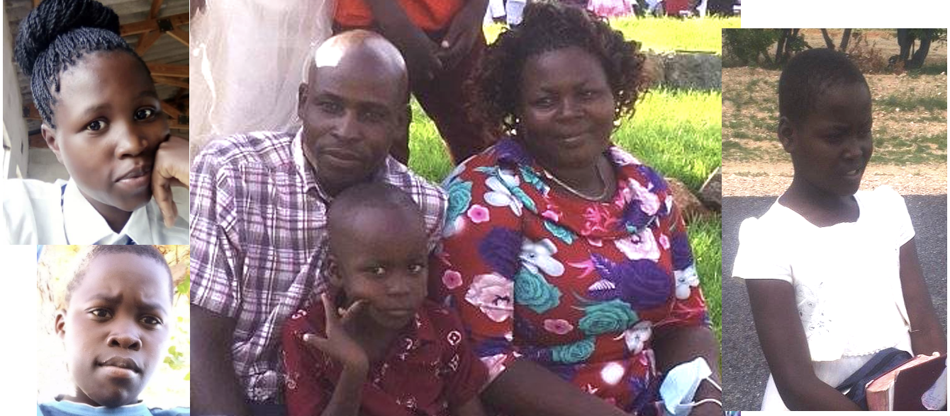 Kudakwashe Bangure and
                family