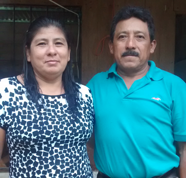 Manuel Naal and
                        wife, Isabel