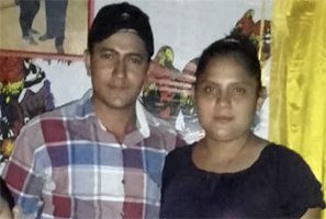 Napoleon Hernandez and wife