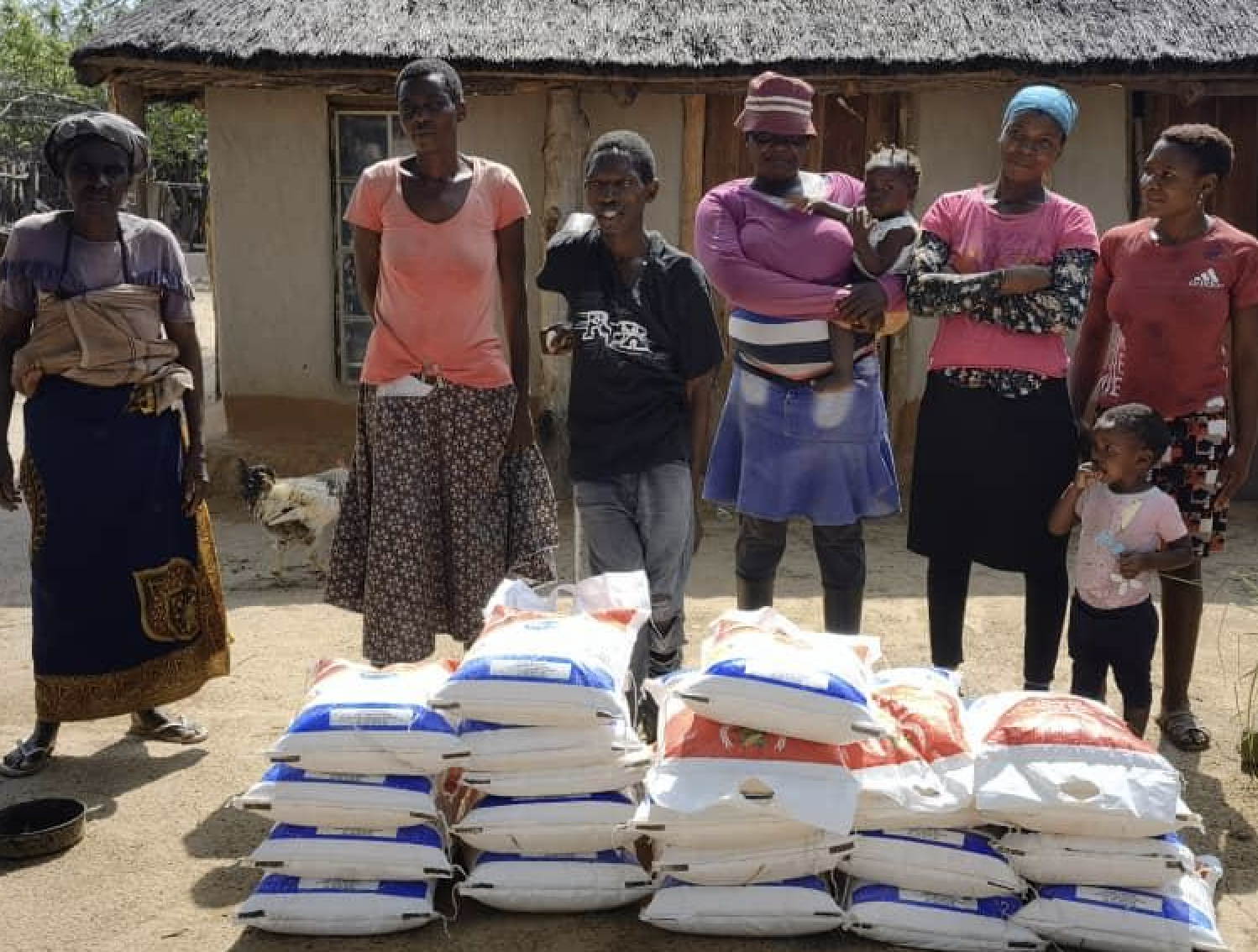 Food for
                  Christians in Tsholotsho