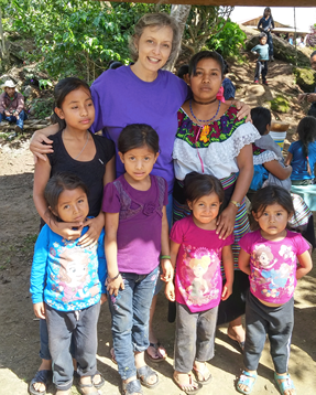 Vicki Copeland in Chiapas, Mexico