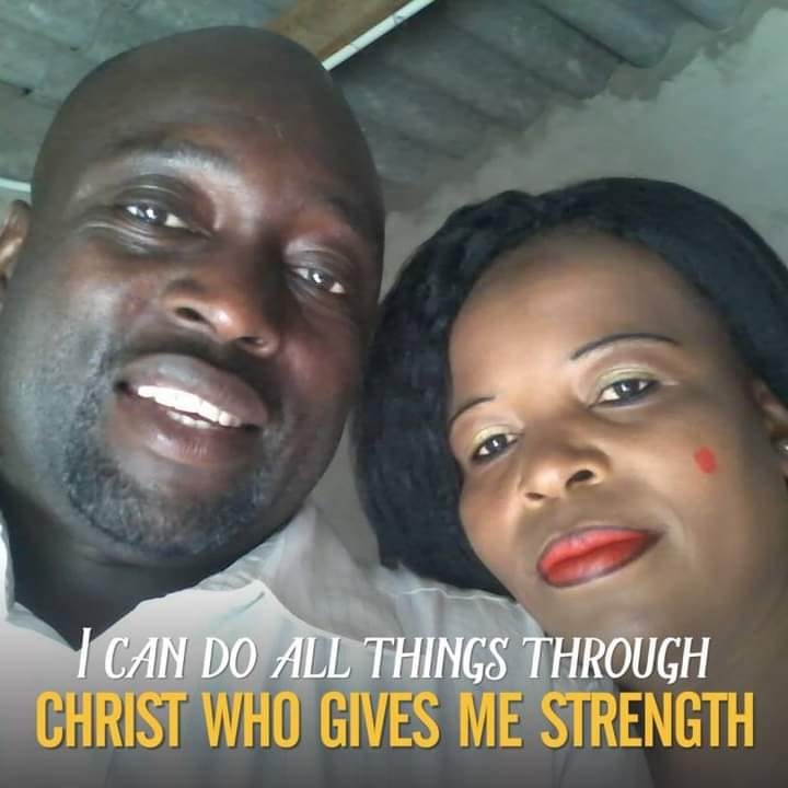 Farai Chingondi and his wife