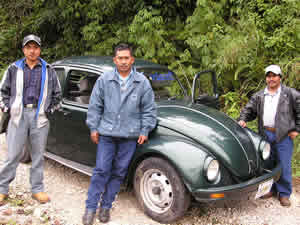 Humberto on the road to preach in San Jos�